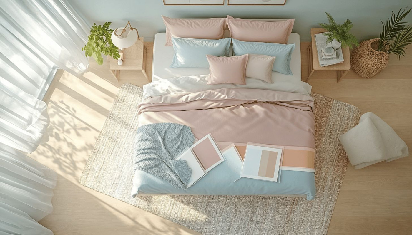 Wie wählt man Wandfarben für harmonische Schlafzimmer aus?